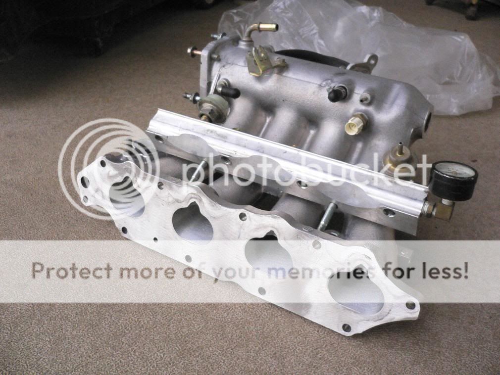FS H22 Euro R intake manifold and ported head HondaTech Honda