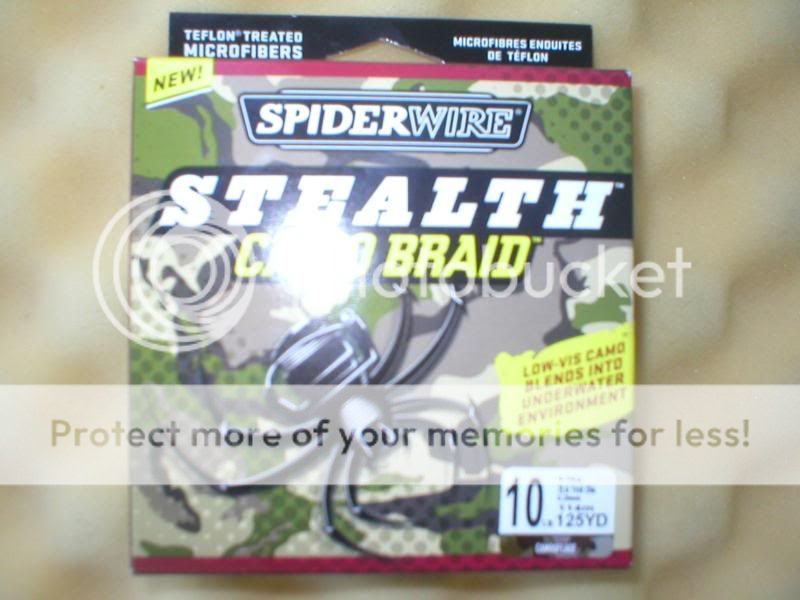   WIRE STEALTH LOW VIS CAMO BRAID FISHING LINE BLENDS INTO UNDERWATER