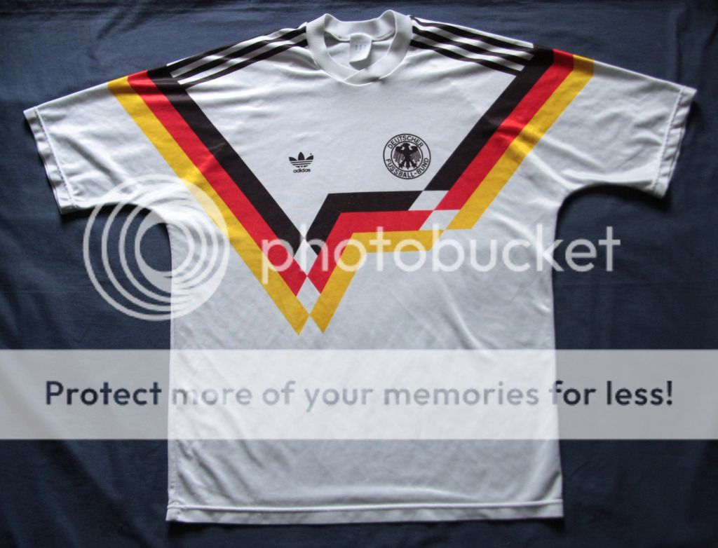 Adidas Deutschland DFB Trikot WM 1990 90 Germany shirt Italia90 
