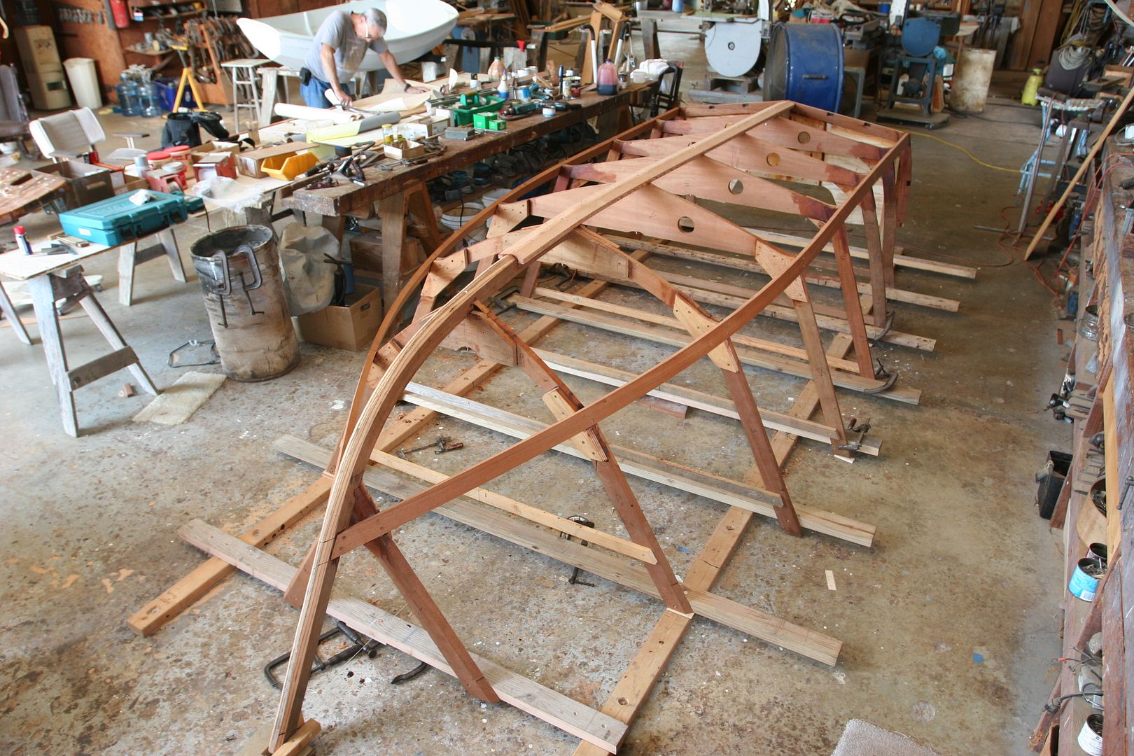 Building a Luzier 16' Outboard Skiff, designed by George Luzier ...
